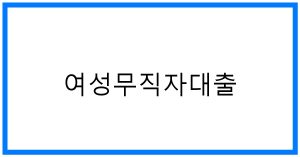 여성무직자대출 꿀팁! 조건, 한도, 성공 노하우 완벽정리