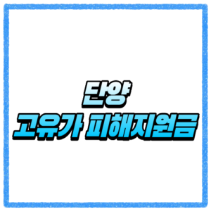 충북 단양군 고유가 피해지원금 신청방법, 대상 조회와 지급 기준 바로 확인